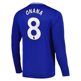 Everton Onana Hemmatröja 2024/2025 Långärmad